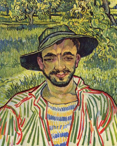 Vincent Van Gogh, Testa di contadino Il giardiniere, 1889