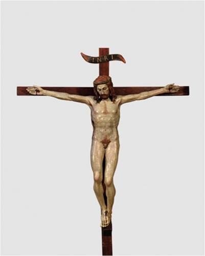 Michelozzo, Crocifisso, legno dipinto