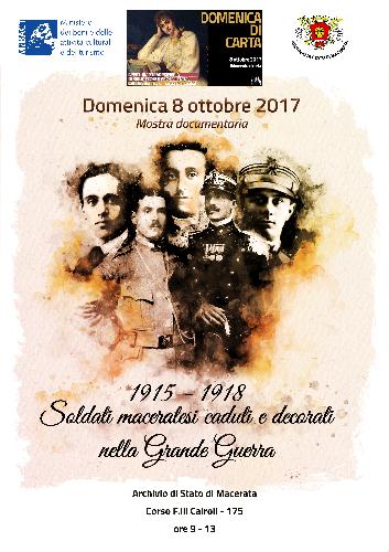 1915 1918. soldati maceratesi caduti e decorati nella Grande Guerra