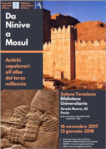 Da Ninive a Mosul Antichi capolavori allalba del III millennio