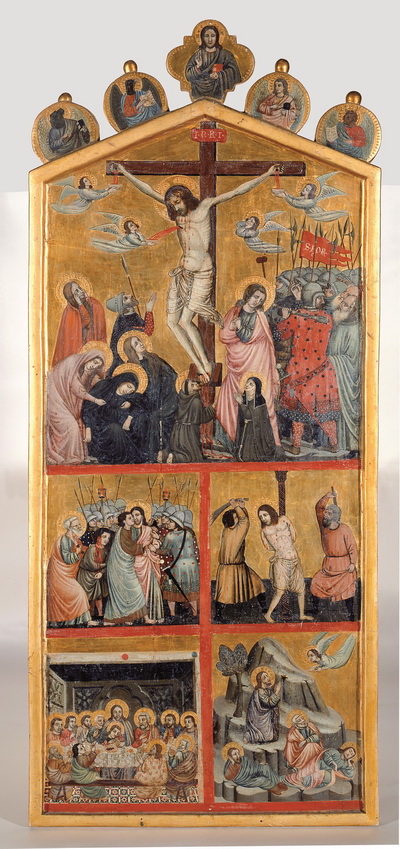  Maestro di Cesi Storie della Passione di Cristo Roma Pinacoteca Vaticana 