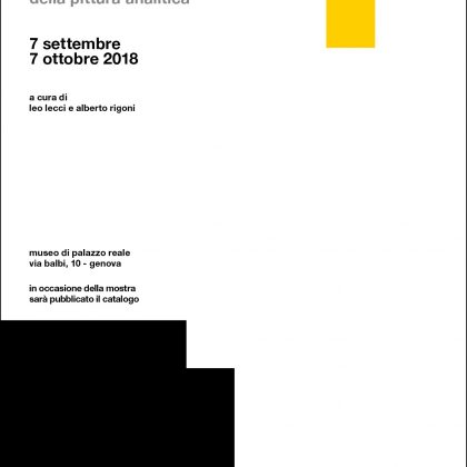 Enzo Cacciola Gianfranco Zappettini. Processo e metodo della Pittura analitica