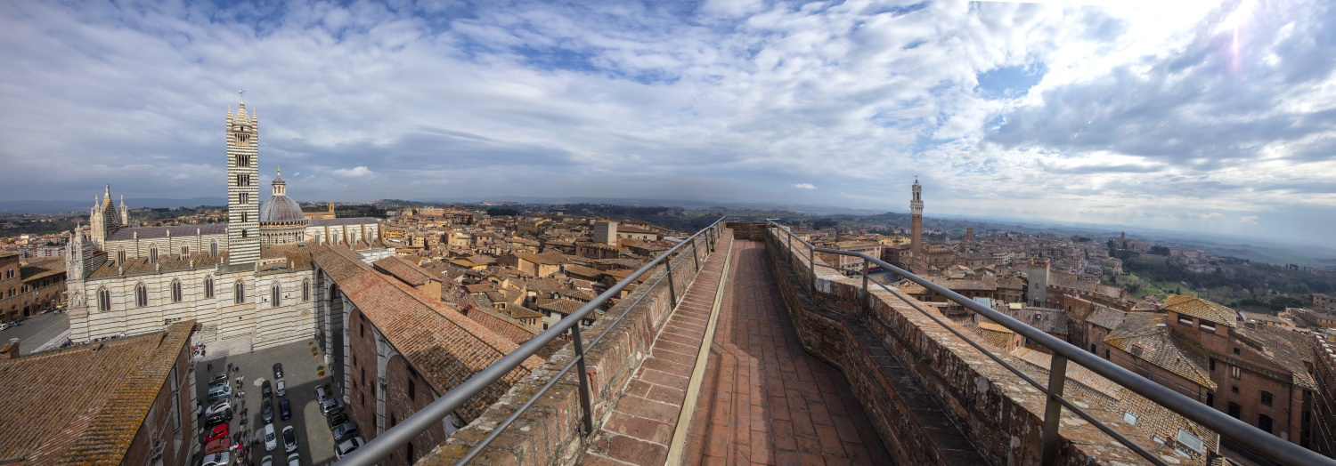 Vista su Siena dal Facciatone del Duomo Nuovo