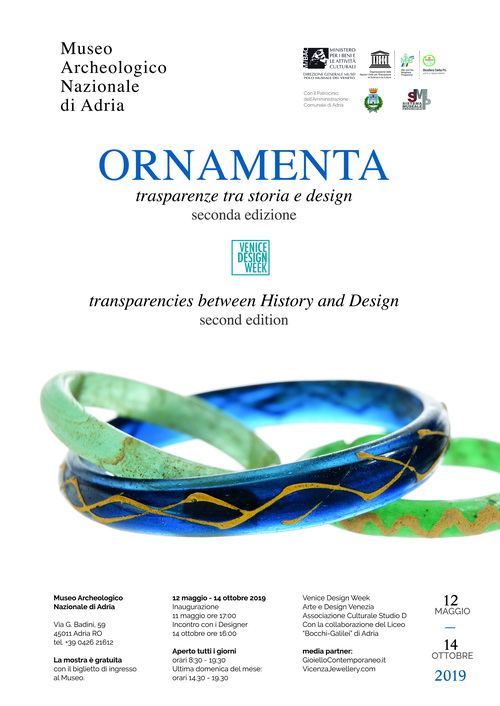 Ornamenta trasparenze tra storia e design locandina