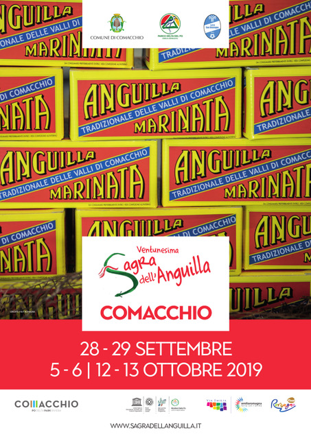 Visit Ferrara Manifesto Sagra dellanguilla 2019