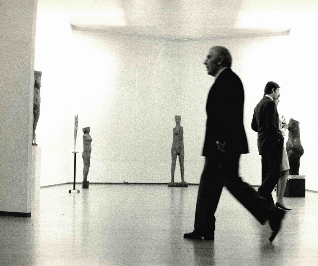 Vittorio Tavernari mostra personale al Padiglione Arte Contemporanea Milano 1969