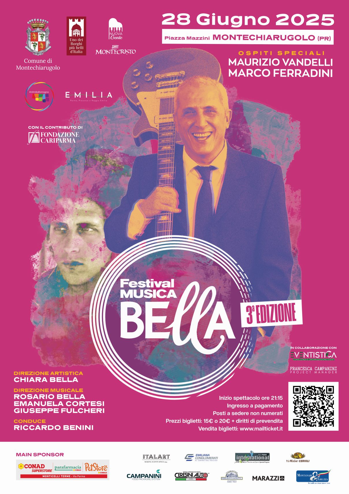 Locandina Festival Musica Bella