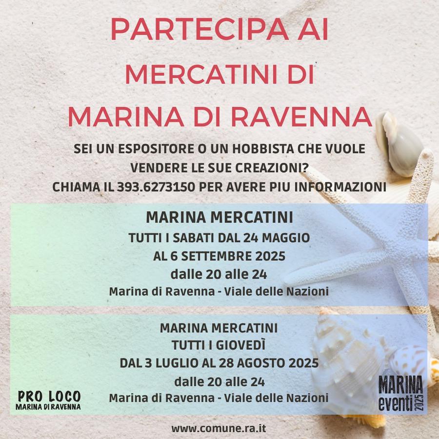 PARTECIPA AI MERCATINI 