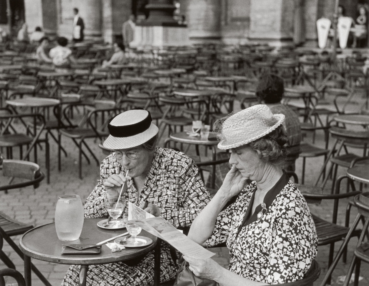 17. Two American Tourists Rome Italy 1951