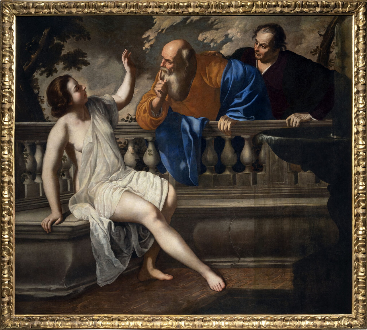 Artemisia Gentileschi (1593-1654), Susanna e i Vecchioni, 1652