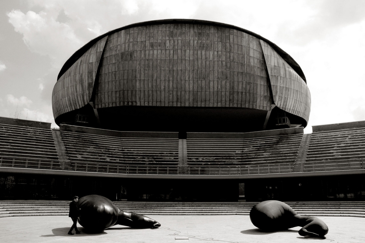 Sergio Ragalzi Genetica 2093 2010 MIT Auditorium Roma. Courtesy Archivio Sergio Ragalzi