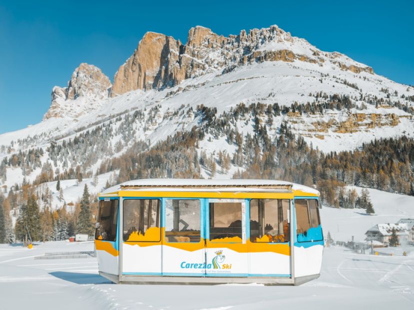 L’ultima neve da prima classe sulle Dolomiti