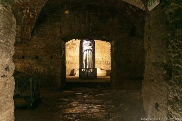 L’arte di Plessi rende omaggio alle Terme di Caracalla: svelate le gallerie &quot;segrete&quot; dei sotterranei