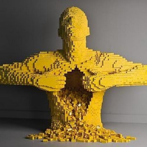 The Art of the Brick: sculture di mattoncini Lego