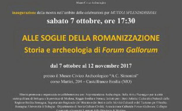 Alle soglie della romanizzazione: storia e archeologia di Forum Gallorum