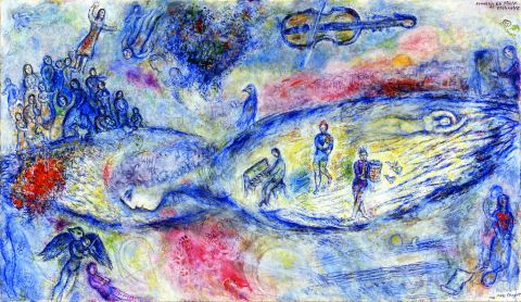 Chagall testimone del suo tempo: 200 opere a Palazzo dei Diamanti di Ferrara