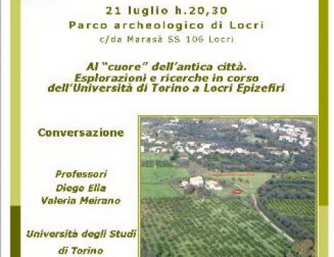 Al “cuore” dell’antica città. Esplorazioni e ricerche in corso dell’Università di Torino a Locri Epizefiri