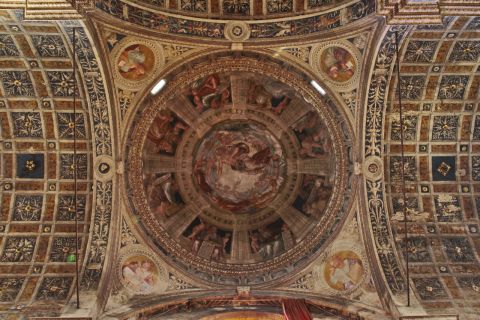 Piacenza, Chiesa di San Sisto, volta navata laterale