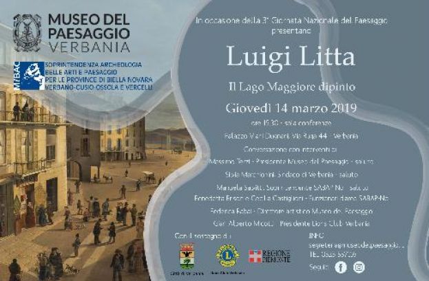 III Giornata Nazionale del Paesaggio: Luigi Litta. Il lago Maggiore dipinto
