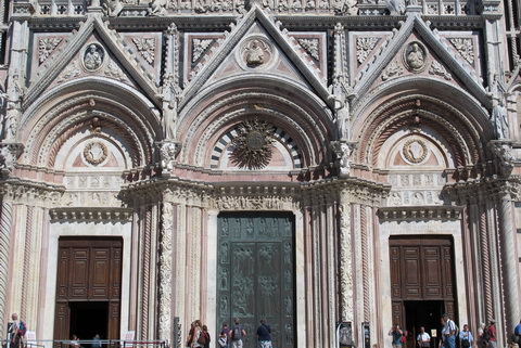 Facciata del Duomo di Siena