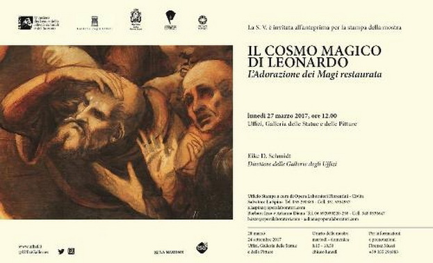 Il cosmo magico di Leonardo da Vinci: l&#039;Adorazione dei Magi restaurata