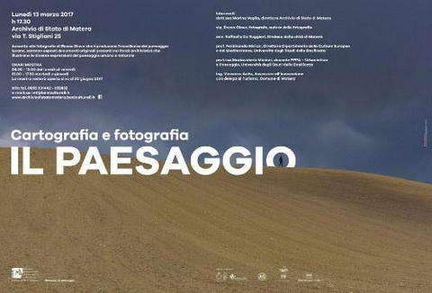 Il Paesaggio - Cartografia e Fotografia