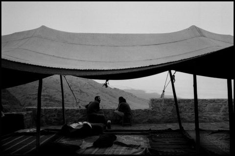 Sotto la tenda di Abramo. Deir Mar Musa el-Habasci