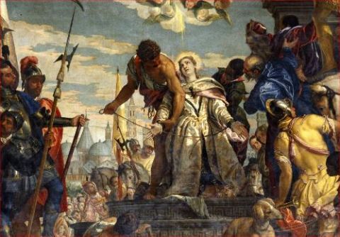 Anacronismi urbani. Il martirio di S. Giustina di Paolo Veronese