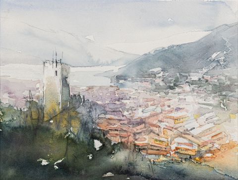 Impressioni ad acquerello sul Lario