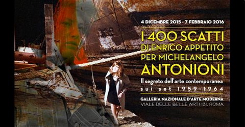 I 400 scatti di Enrico Appetito per Michelangelo Antonioni