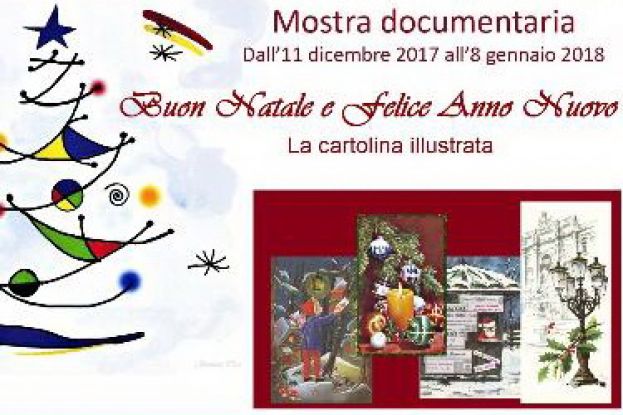 Buon Natale e felice anno nuovo. La cartolina illustrata