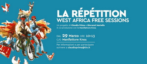 La répétition West Africa free sessions - Lecce 29 Marzo