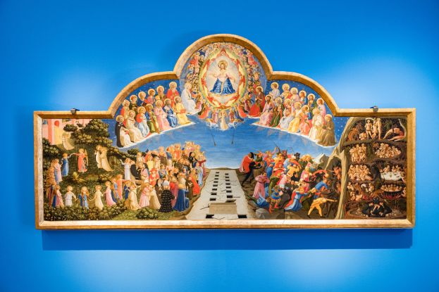 "Beato Angelico negli occhi di Bartholomeus Spranger. Giudizi Universali a confronto". Musei Reali di Torino; installation view; credits Andrea Guermani per i Musei Reali di Torino