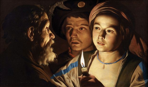 Matthias Stomer, Riconoscimento di San Pietro, 1630-1640, Achivio fotografico Musei Civici di Brescia; ph Fotostudio Rapuzzi