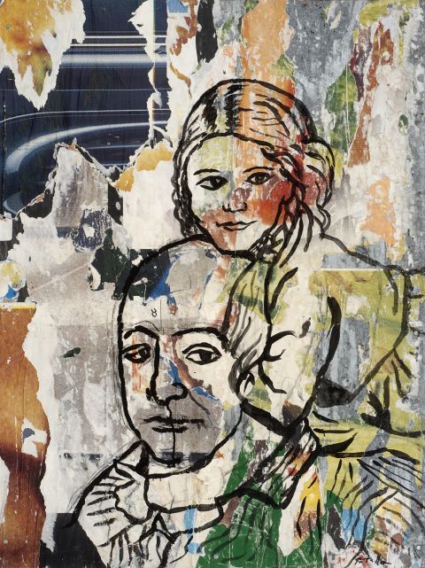 Autoritratto con Asya, 1992- 1999