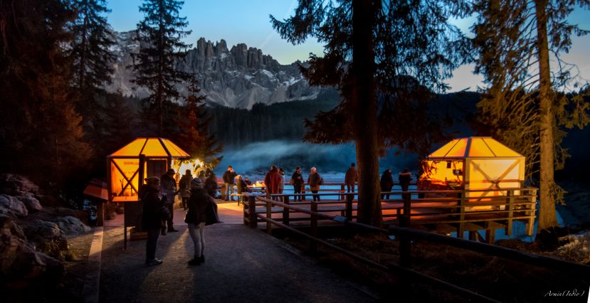 Magie autunnali al Lago di Carezza