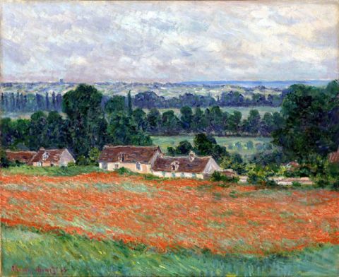 Claude Monet (1840–1926). Campo di papaveri,