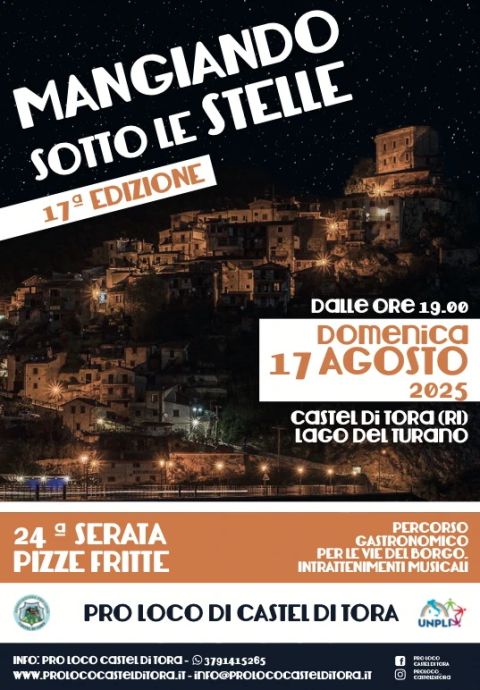 Mangiando sotto le stelle