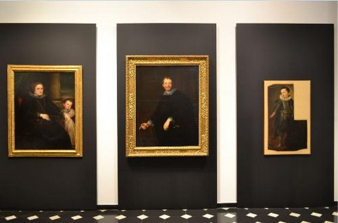 Van Dyck tra Genova e Palermo: allestimento