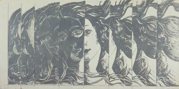 Giosetta Fioroni, Particolare della nascita di Venere, 1965