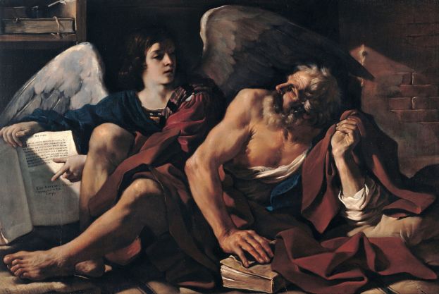 Guercino, San Matteo e l’angelo, 1622