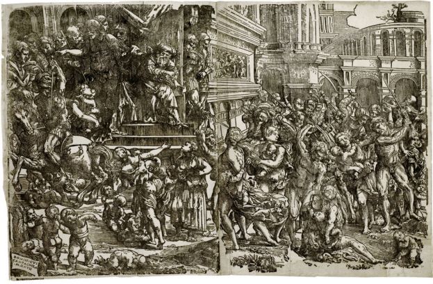 Domenico Campagnola Strage degli innocenti 1517 Xilografia Trento, Museo Diocesano Tridentino