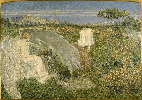 Giovanni Segantini, L'amore alle fonti della vita, 1896