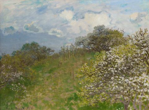 Claude Monet - La Primavera, 1875 © Johannesburg Art Gallery