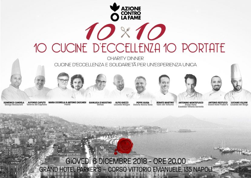 10 chef per 10 Portate